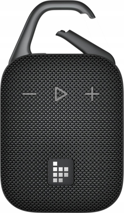Портативная колонка Tronsmart Mirtune H1 Steel Blue (беспроводная, Bluetooth 5.3, влагозащищенный корпус, карабин, IPX7, диапазон частот: 70-20000 Гц, емкость аккумулятора: 2000 мА·ч)