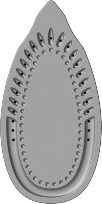 Утюг Panasonic NI-S430RTV,  с паровым ударом,  2300Вт,  красный