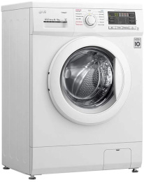 Стиральная машина LG F1296CDS0X, с фронтальной загрузкой, 6кг, 1200об/мин, с паром, с сушкой, инверторная