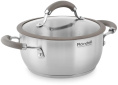 Кастрюля 2.8л Rondell Balance RDS-754, нержавеющая сталь, с крышкой