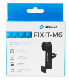Держатель Neoline Fixit M6 черный