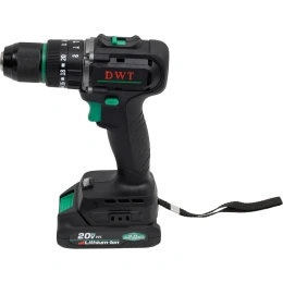 Бесщеточная аккумуляторная ударная дрель-шуруповерт DWT ASBP-20 DNG-2 BMC