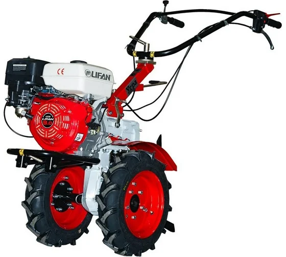 Мотоблок Угра НМБ-1Н14 с ВОМ, двигатель Lifan 177F 9,0 л.с., колеса 19х7.00*8 НМБ.000.000.0-70