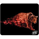 VS Коврик для компьютерной мыши "Flames", "Бурый медведь", (240*320*3 мм), ткань+резиновое основание [VS_A4801]