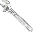 Ключ разводной WorkPro WP272007 200мм хром-ванадиевая сталь, максимальная ширина зажима: 24мм