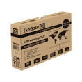Монитор с внутренним БП и аудио выходом 23.8" ExeGate SmartView EP2400A IPS LED Grade A+, FHD, 1920x1080@75Гц, 16:9, 250cd/m2, 1000:1, 178°/178°, 5ms, D-Sub, HDMI, audio-out, встроенный БП, FreeSync, Flicker-free, Low Blue Light, кабель HDMI 1.5м, VESA,