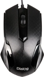 Мышь MOP-07U Dialog Pointer Optical - 3 кнопки ролик прокрутки, USB