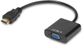 Greenconnect Мультимедиа professional конвертер-переходник HDMI VGA +audio + micro USB для доп.питания, GCR-HD2VGA3