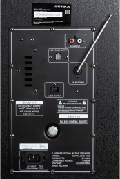 Музыкальный центр Supra SMB-2150, 200Вт, с караоке, Bluetooth, FM, USB, SD, черный