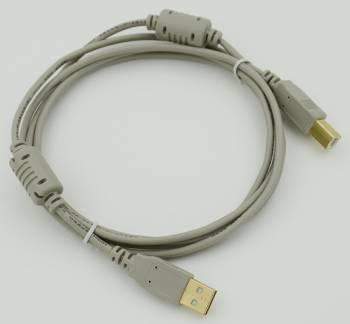 ESPADA Кабель USB A m USB B m 1.8м феррит.кольца серый