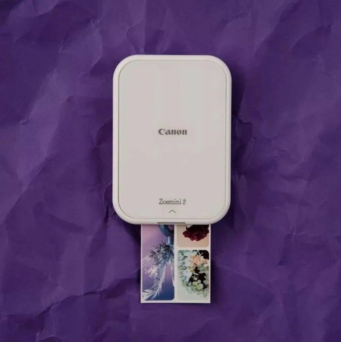 Компактный фотопринтер Canon Zoemini 2, белый [5452c004aa]