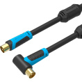 Кабель Vention антенный M/M угол 90 - 2м VAV-A02-B200