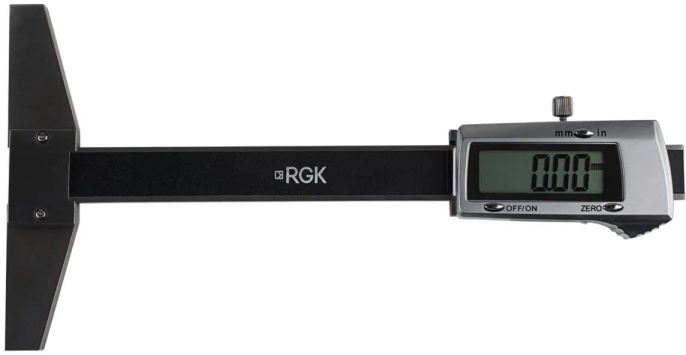 Штангенглубиномер нониусный RGK SCG-100 черный пластиковый футляр 756945
