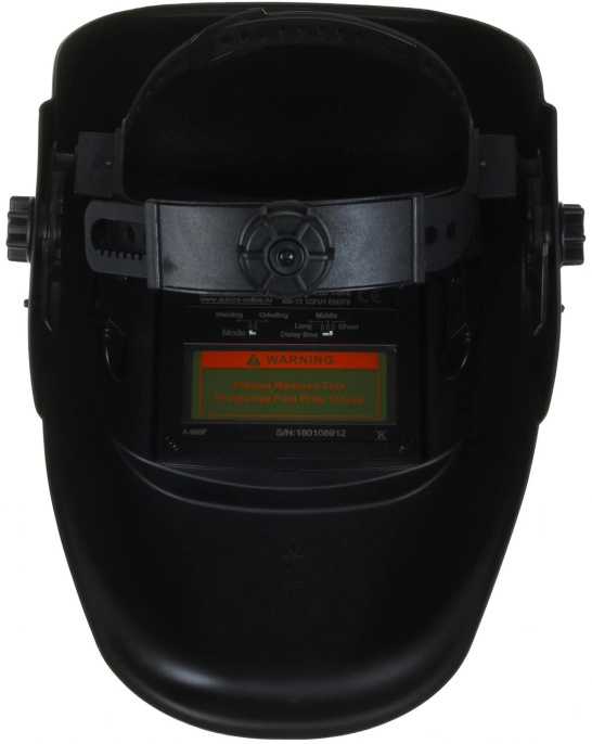 Маска сварщика Aurora A998F(9-13DIN) BLACK COSMO, хамелеон, 9/13 din, окно: 95x36мм [11258]