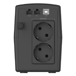 ИБП CBR QUANTUM QTM-850 [Line Interactive 850 VA / 480 W, 2 x EURO, HID-USB, RJ45]