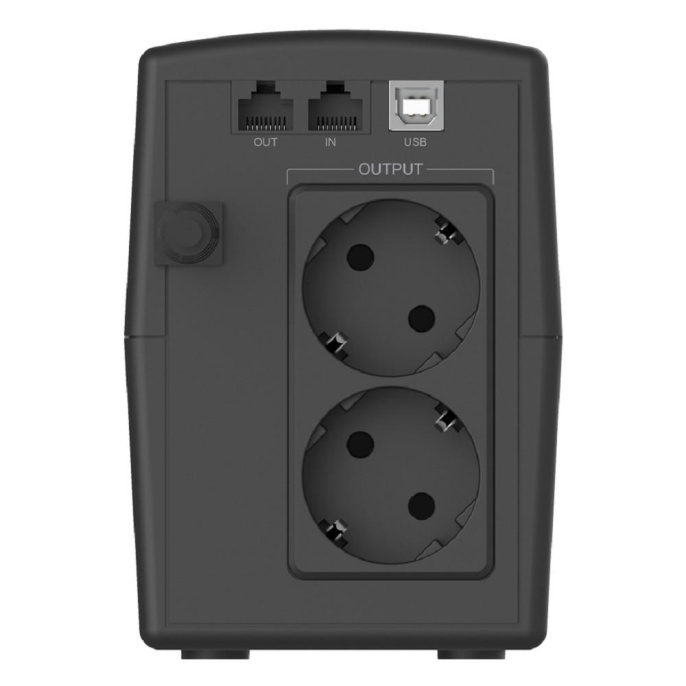 ИБП CBR QUANTUM QTM-850 [Line Interactive 850 VA / 480 W, 2 x EURO, HID-USB, RJ45]