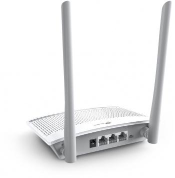 Wi-Fi роутер TP-LINK TL-WR820N V2,  Wi-Fi 4,  N300,  2.4ГГц, 2 LAN,  белый