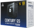 Блок питания Montech ATX 750W CENTURY GOLD G5 80+ gold 20+4pin APFC 120mm fan 10xSATA Cab Manag RTL (CENTURY GOLD G5 750)