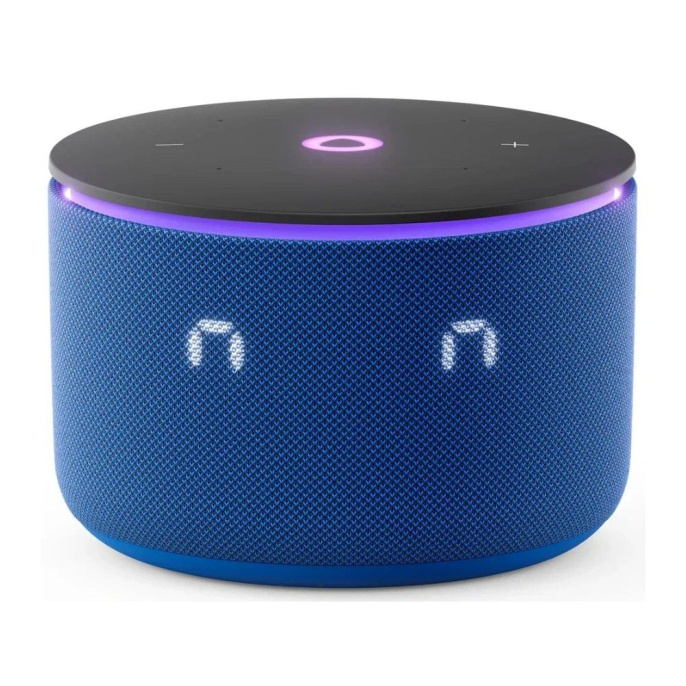 Умная колонка ЯНДЕКС Станция Мини 3 Про, 18Вт, с Алисой, синий Zigbee [yndx-00059blu]