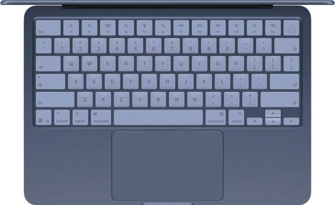 Ноутбук Apple MacBook Neo 13" A18 Pro 2026 MHFG4 13.0" 2408x1506, IPS, 60 Гц, Apple A18 Pro, 8 ГБ, SSD 512 ГБ, Mac OS, цвет крышки темно-синий, аккумулятор 36.5 Вт·ч
