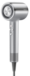 Фен Trouver Shine 20 Silver AMSH20 уход за кожей головы с помощью искусственного интеллекта, технология AeroBlossom - стабильный поток воздуха и равномерный нагрев, 3 насадки