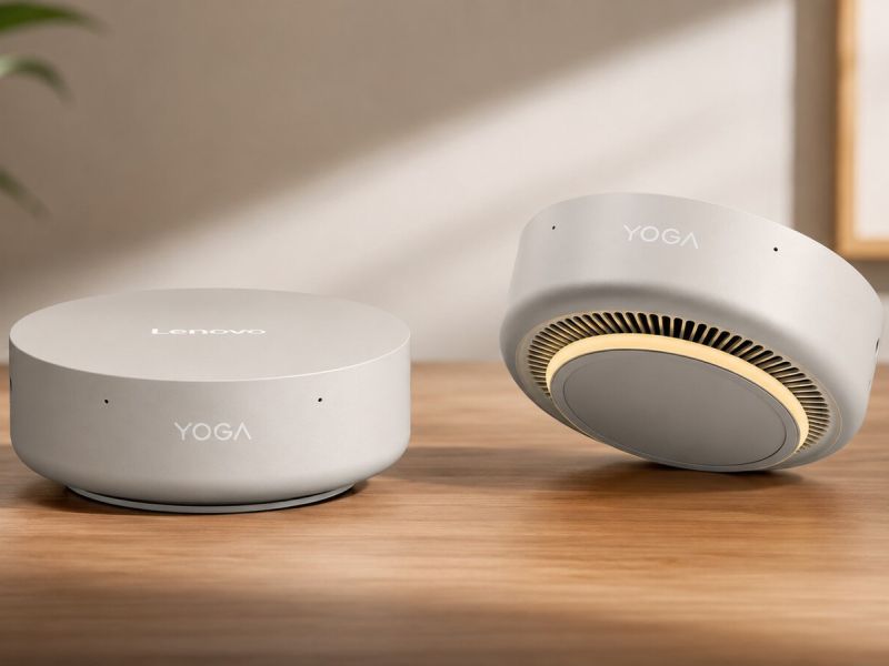 Lenovo показала мини-ПК Yoga AI с флагманским Intel Core Ultra X7 358H