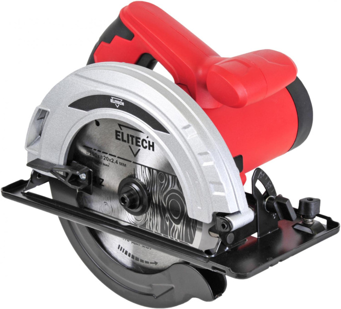 Циркулярная пила Elitech ПД 190, 190мм, настольная [e2206.011.00]