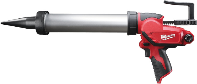 Клеевой пистолет Milwaukee M12 PCG/400A-0 4933441780 аккумуляторный, усилие до 1780 Н, 6 скоростей, конструкция с большим прочным плунжером, контроль состояния отдельных элементов аккумулятора, индикатор уровня заряда