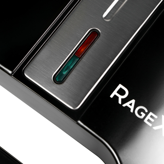 Электрическая сэндвичница RAGEX R731-000, 750 Вт, панель гриль, черная