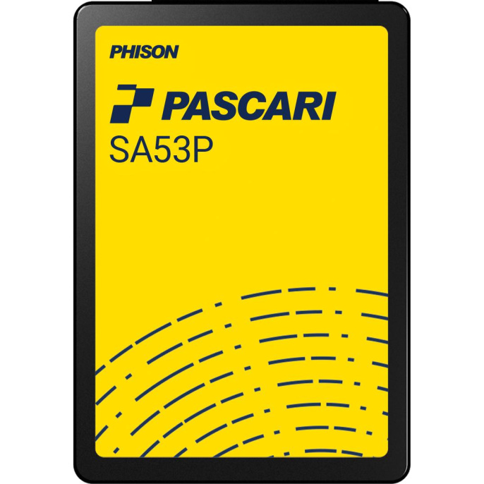 Серверный диск/ Phison SSD SA53P, 1920GB, 2.5" 7mm, SATA3, TLC, R/W 530/500MB/s, IOPs 98 000/39 000, TBW 3504, DWPD 1, non-OPAL (S1201Y031T92P022T0400)