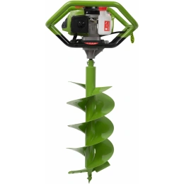 Бензобур Grizzly со шнеком, 3,2 лс, 71 см3, 300 диаметр SKY-02