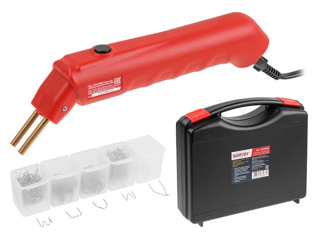 Пистолет для пайки пластика WORTEX WG 7002 в чем. 70 Вт, 402 С, 260 г, 0323288