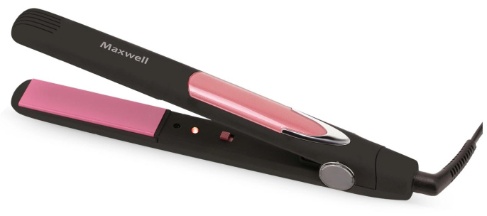 Выпрямитель для волос Maxwell MW-2208,  черный