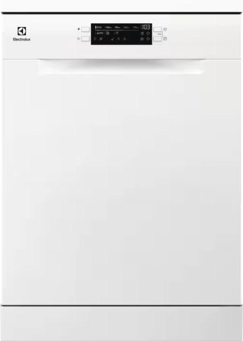 Посудомоечная машина Electrolux ESA47210SW,  полноразмерная, напольная, 59.8см, загрузка 13 комплектов, белая