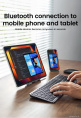 Клавиатура беспроводная UGREEN KU005 15956 2.4GHz Bluetooth5.0 Ultra Slim Wireless Keyboard. Цвет: серебристый