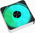 Вентилятор для корпуса Aerocool APNX FP2-120 ARGB 120х120x30 белый 4-pin 33дБ FP2-120 WH Ret