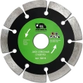 Диск отрезной алмазный сегментный сухой рез (115x22.2х1.9 мм) Росомаха 102115