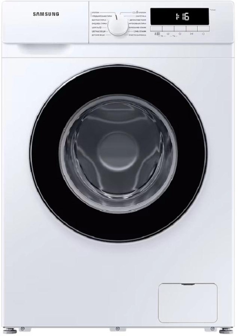 Стиральная машина Samsung WW80T3040BW/LP класс: A загр.фронтальная макс.:8кг белый инвертор