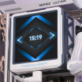 Водяное охлаждение для процессора/ Water Cooling System Thermalright Frozen Warframe 360 Ultra White Argb 360mm, White, ARGB/ Fans: 3x120mm, 70.84CFM, 29.8dBA, 2000RPM/ Pump height 60mm, 23dBA, 3000RPM, Rad thickness 27mm/ S: 1200, 1700, 1851, 2011, 2066