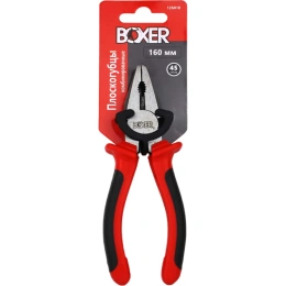 Комбинированные плоскогубцы Boxer 160 мм, двухкомпонентные рукоятки 126018