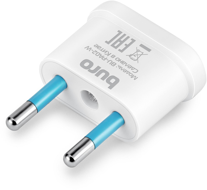 Адаптер-переходник Buro BU-PA02-W, белый