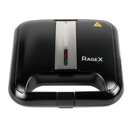 Орешница RageX R760-000 750 Вт, количество порций: 12 половинок, тип выпечки: орешки, индикация питания и готовности к работе, материал корпуса: пластик, длина кабеля: 0.8 м, цвет: черный