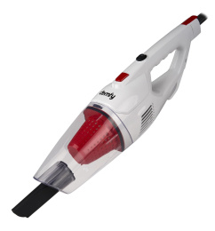 Ручной пылесос (handstick) DOMFY DSC-VC301, 1000Вт, белый/красный