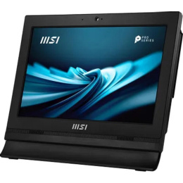 Моноблок MSI Pro AP162T ADL-077RU 15.6" Full HD Touch N100 (0.8) 8Gb SSD128Gb UHDG CR Windows 11 Pro 2xGbitEth WiFi BT 65W клавиатура мышь Cam черный 1920x1080
