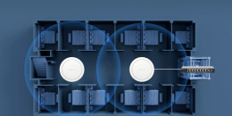 Точка доступа Wi-Fi Ruijie RG-RAP2266 Wi-Fi 6 AX3000, 2976 Мбит/с, 1* GE, для внутреннего монтажа на потолке