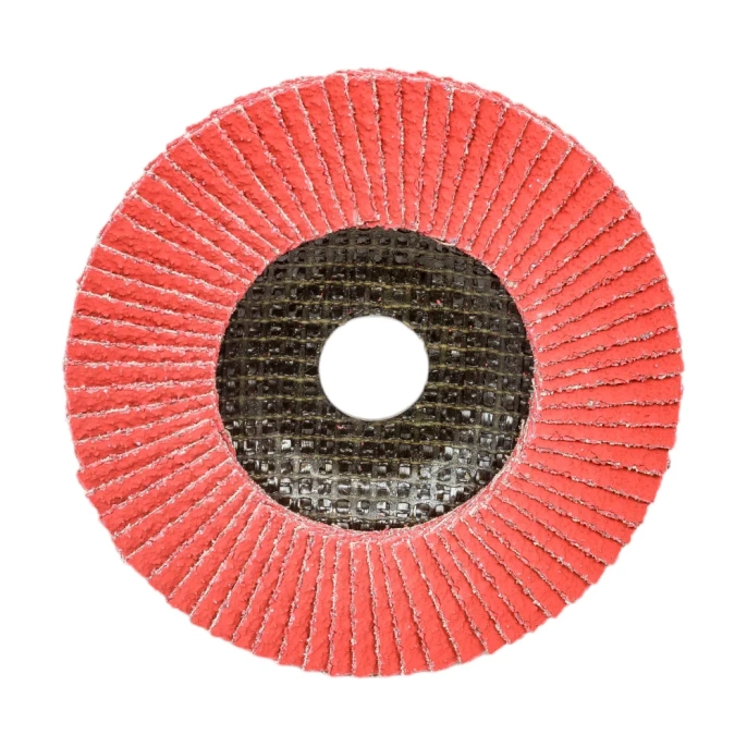 Круг лепестковый торцевой, прямой, керамика 125х22.2 мм, P-36 ABRAFORM AF-FLAP-FT-125-P36-CRM