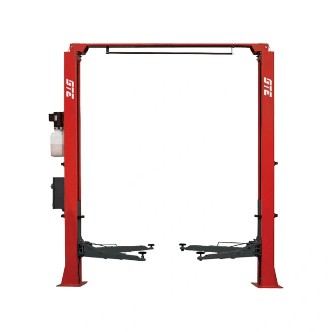 Двухстоечный подъемник 4т с верхней синхронизацией, 380В (электрический спуск) GTE B202 635118