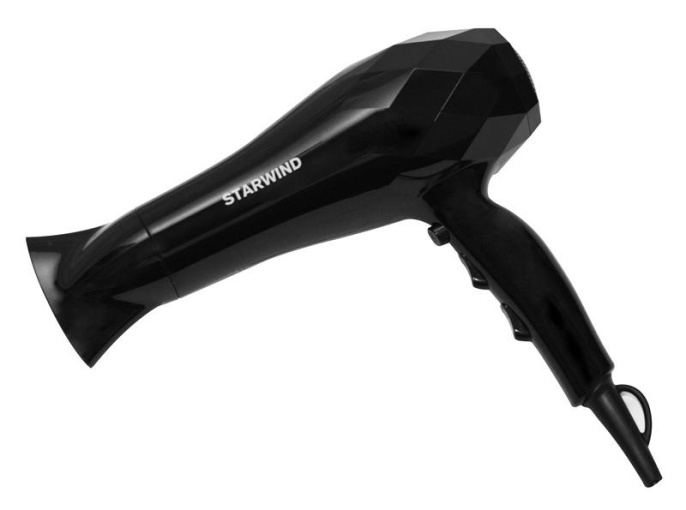 Фен StarWind SHP6103, 2000Вт, черный