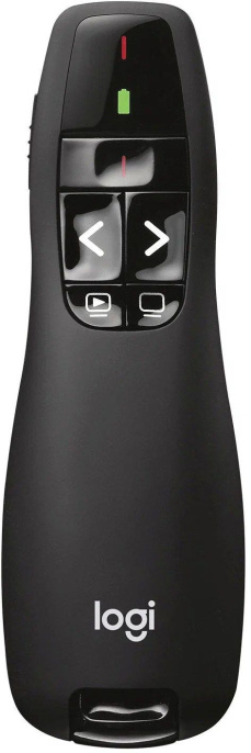 Презентер Logitech R400 Radio USB 15м черный (910-001356)