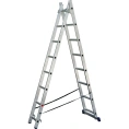 Двухсекционная алюминиевая лестница SMARTY 2x8 SN011-208